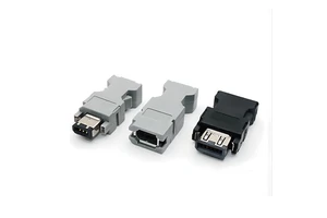 Smart IEEE1394 SM-6P SM-10P Grey Black Scsi Servo Connectors for Machine