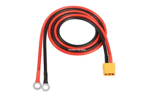 XT90 to T/SC10-6/EC5 Terminal 8AWG PVC Jacket Battery Cable-Custom-Made Wiring Harness