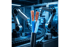 RRU UL2586 Power Cable 7/10AWG Tinned Copper PVC 600V Shielded Flexible Twisting Wire for Industrial Robot and Drone