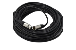 Customized 5M & 10M Waterproof Audio Cable with 5 Pin XLR Microphone Cable Double-ended Cable Male to Female Connector