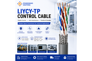 LIYCY-TP Stranded Shielded Twisted Pair Control Cable 300/500V PVC Grey For Industrial Automation & Instrumentation DIN 47100