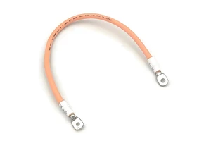 7AWG M5 Female Connector Copper Conductor Rubber Insulation New Energy Storage Wiring Harness for Solar Panel Battery Panel