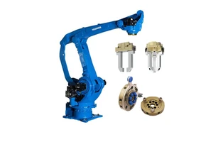 Super Heavy Duty 320kg Payload Palletizing Robot with 3159mm Reach, Yaskawa PL320 4 Axis Industrial Robotic Arm