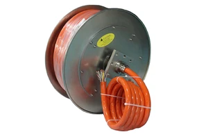 China Manufacture 4x6 mm² 50 Meters Spring Type Cable Reel for Crane