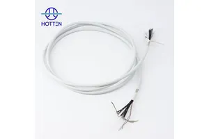 Hotten Customizable Hand-Controlled Bipolar Electrosurgical ESU Pencil 20 Core Medical Wires Cables Assembly
