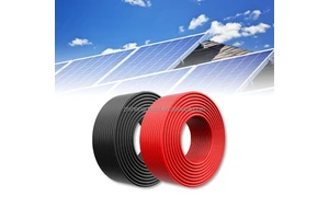 Solar Photovoltaic Cable 4mm/6mm/10mm XLPE Insulation Tinned Copper Conductor for for H1Z2Z2-K