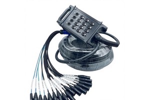 Custom 16 Channel XLR Multicore Stage Box 30m Audio Snake Cable for Microphone Studio Equipment
