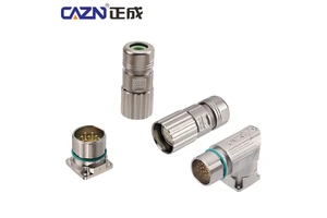 M23 6 7 9 12 17 Pin Male Female Square Servo Motor Connector Circular Female Male Signal Connector Signal Panel Connector