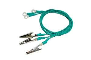 OED OMD Factory Custom Cable with Alligator Clip Connector and O-Ring/ U-Shape Terminal Wire Harness Assembly