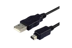 1.5M 12Pin 12P 12 Pins USB Camera Cable Data and Charging Cable for CB-USB5 / USB6 12P for Olympus Camera
