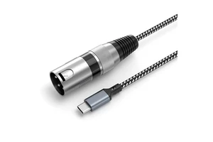 USB-C to XLR Male Professional Audio Cable for Stage Sound and Studio Equipment Type-C to Xlr Cable