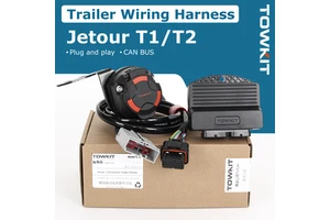 Trailer Wiring Harness for Chery Jetour T1 Plug and Play,7/12/13 Pin Towing Electric Cable with CAN BUS