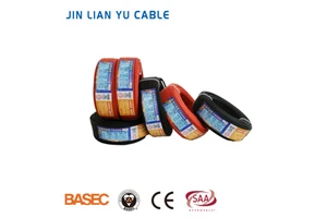 PV1-F JINLIANYU Brand Tin Plated Copper Photovoltaic Cable XLPO ROHS Compliant Eco-Friendly Lightweight Durable Construction