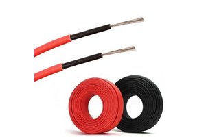 PV1-F Solar Cable 1.5-30MM2 1kV DC TUV Certified, Tinned Copper Conductor, XLPE Insulation for Solar Panels