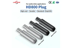 Upgrade Gold-Plated Male Replacement Audio Cable For HD800 / HD800S / HD820 / D1000 - Enhanced Sound Stability For HiFi Headsets