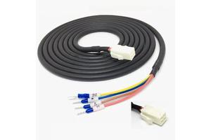 For Panasonic Industrial Machine High Flexibility PVC-Insulated Servo Motor Power Cable for Industrial Applications