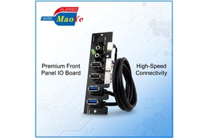 Desktop Computer Front Panel I/O Cable Assembly Dual USB3.0 HD Audio Power Reset Switch LED PVC for ATX/M-ATX/ITX Chassis Stock