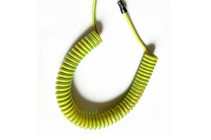 Hot Sale Earth Cable Ground Coil Switch Spiral Cable for Distribution Control Box