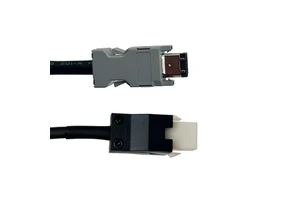 Servo Motor Encoder Connector Compatible with SV660/SV630/IS620 IP65 Rated PVC+Copper Material Power Application