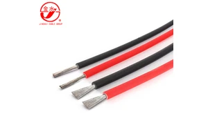 TUV Certificated H1Z2Z2-K 1X4mm2 PV Cable Solar Cable 6mm Electrical Wires