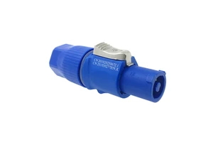 Powercon Cable Audio Connector SREXACT SVP592FA-BL 20A AC240V Female for Stage Lights-Essential Connector