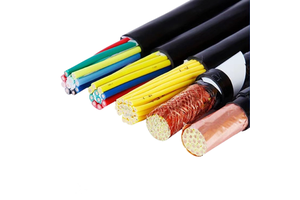 Copper Conductor Rubber Insulated Industrial Control Cable with IP68 Rating 1*0.5 mm Size Model 001 for Automation