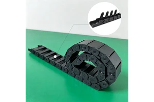 Yodel Small Size 15*30 Source Towing Cable Carrier Flex Chain Semi Closed Protect Fiber CNC Nylon Cable Drag Chain