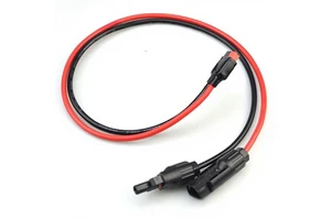 Solar Energy Silicone Extension Cable with for Female and Male Connectors for Photovoltaic Use