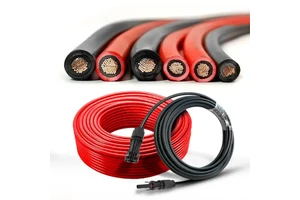 Solar Cable 8/10/12/14AWG 2.5 /4/6/10mmsq for PV Installation