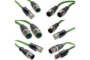 Special Offer, 5M Length, M12 Connector 4pin 8pin a X D Code to RJ45 Plug Profinet Ethernet Cable Flex Shielded Wire Harness