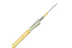 FiberPlan Armored 4 Core Cable GJSFXH Steel Spiral armour Tactical Field Optical Fiber Cable