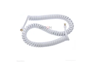 Telephone Cable RJ9 4p4c Coiled Spiral Cable
