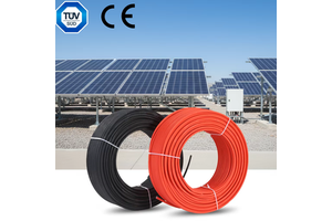 6mm Solar Cable PV1500DC-AL-Double-layer XLPO Insulation protection Photovoltaic Aluminum Alloy Cable Dc Cable for Solar Panels