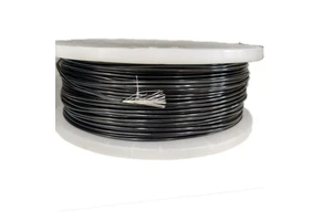 Black PE Boundary Wire Plastic Reel Auto Mower Robotic Lawn Mower Cable