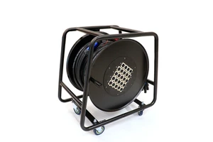 Portable Audio Snake Cable Wire Reel 8\16\24\32 Channel Multicore XLR Audio Cable Reel Drum 20m 30m 50m
