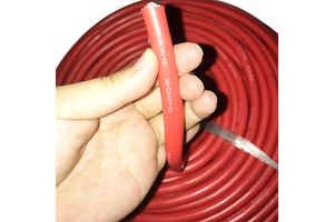 High Temperature 25mm2 35mm2 50mm2 Heat Resistant 200C 4AWG Soft Silicone Wires Used for Battery Connector