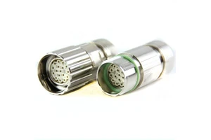 Servo Motor Encoder Connector Plug Male M23 Encoder Connector 6 8 12 17 19 Pin Cores Power Plug