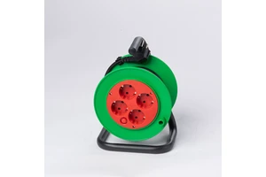 Customized Various Length Fast Charger 15M Power Cords3 Pin Cabel Reel Indoor Power Extension Cable Reel