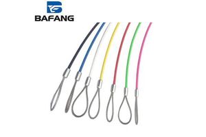 PVC PA Coated Cable Plastic Vinyl Coated Stainless Steel 316 Cable Rust-proof Decorative Industry Colored Layer Steel Wire Rope