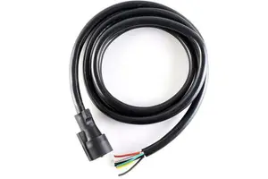 7 Way Trailer Cord Heavy Duty 8 FT Trailer Wiring Harness Kit 7 Pin Trailer Plug Inline Wire Harness Cable