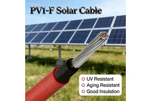 PV1-F XLPE Insulated Solar Cable 4mm 6mm 10mm Tinned Copper Photovoltaic Wire DC 1.5KV for Solar Power System