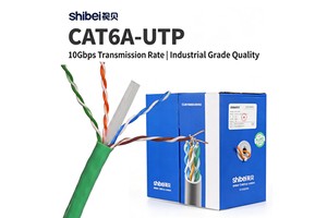 Industrial White CAT6A UTP Cable 10Gbps 500MHz Unshielded Network LAN Wire for Enterprise Network Cat 6a Ethernet Cable