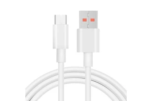 1M USB-A to Type-C 3A Super Fast Charging Cable PVC Jacket Braid Shielding Pure Copper Conductor Camera