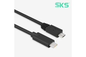Fast Charge 5V 2.4A USB-C to Micro USB Cable for for Barcode Scanner Camera