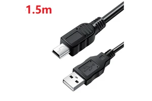 1.5M UC-E4 Mini 5Pin USB Data Cable with One Ferrite D7000 UC-E15 UC-E19 Camera For-Nikon Digital Camera