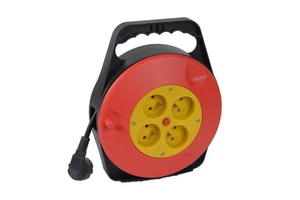 250V Cable Reel Copper Wire Mini Cable Reel Extension Cord With Retractable Cable Reel