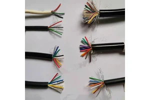 MYYONG Customizable Solid Copper PVC Insulated PU Spring Cable 2-10 Core 20 AWG Spiral Telescopic for Underground Use