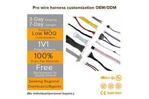 Industrial Control Copper Wiring Harness Multi-Core Shielded Ethernet Cable for PLC Networks Factory Computer Motorcycle