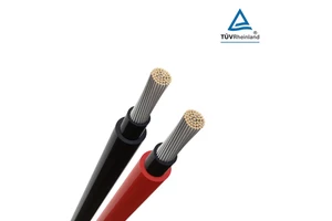 Solar Photovoltaic Double Jacket Tinned Copper XLPO Insulation 6mm 1000/1500V Overhead Use Solar Cable