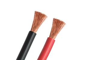 JZD CABLE High Quality Wholesale Copper Battery Cables 0 Gauge 4/0 3/0 2/0 1/0 Ofc Power Wire